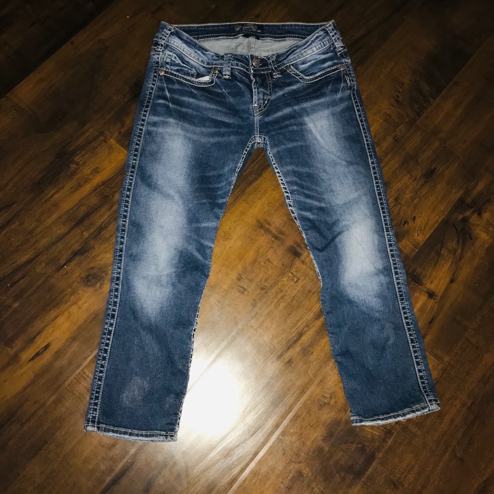 Silver brand women’s jean capris